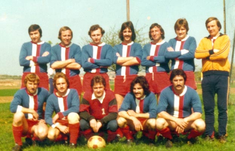 1. Mannschaft im Jahre 1975